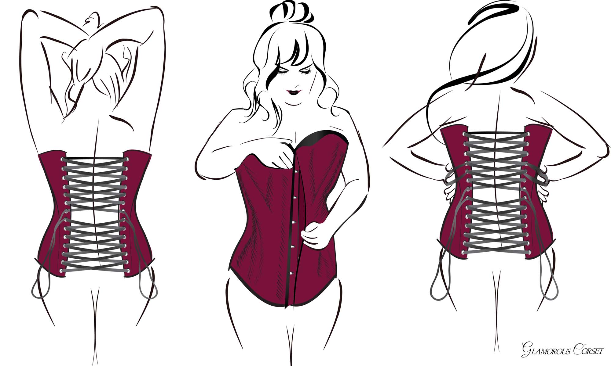 How To Put On A Corset Glamorous Corset