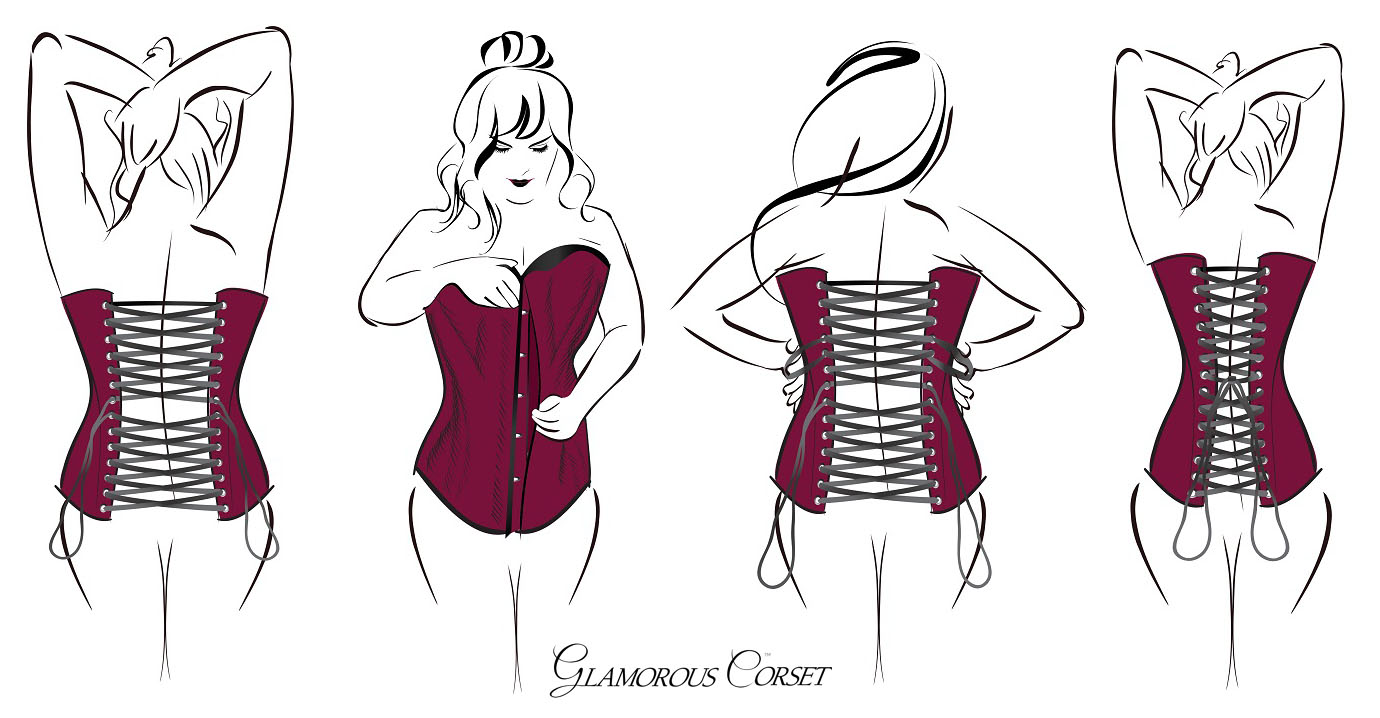 How to lace yourself into a corset