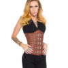 Kathy Brown Leather Corset