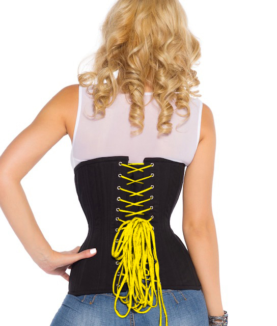 Yellow Corset Laces (Replacement Corset Laces)