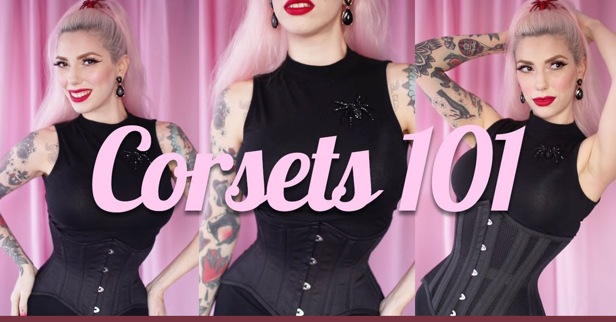 Corset Wearing 101: An Introduction to Corsetry with Dafna Bar-el [VIDEO]