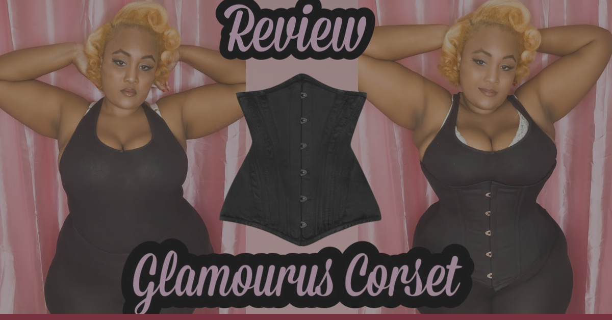 Pinup Savi Monroe Shares Her Experience With Her Jade Black Cotton Corset