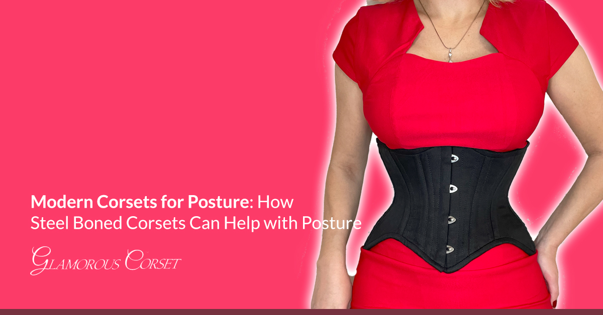 Modern Corsets for Posture: How Steel Boned Corsets Can Help with Posture